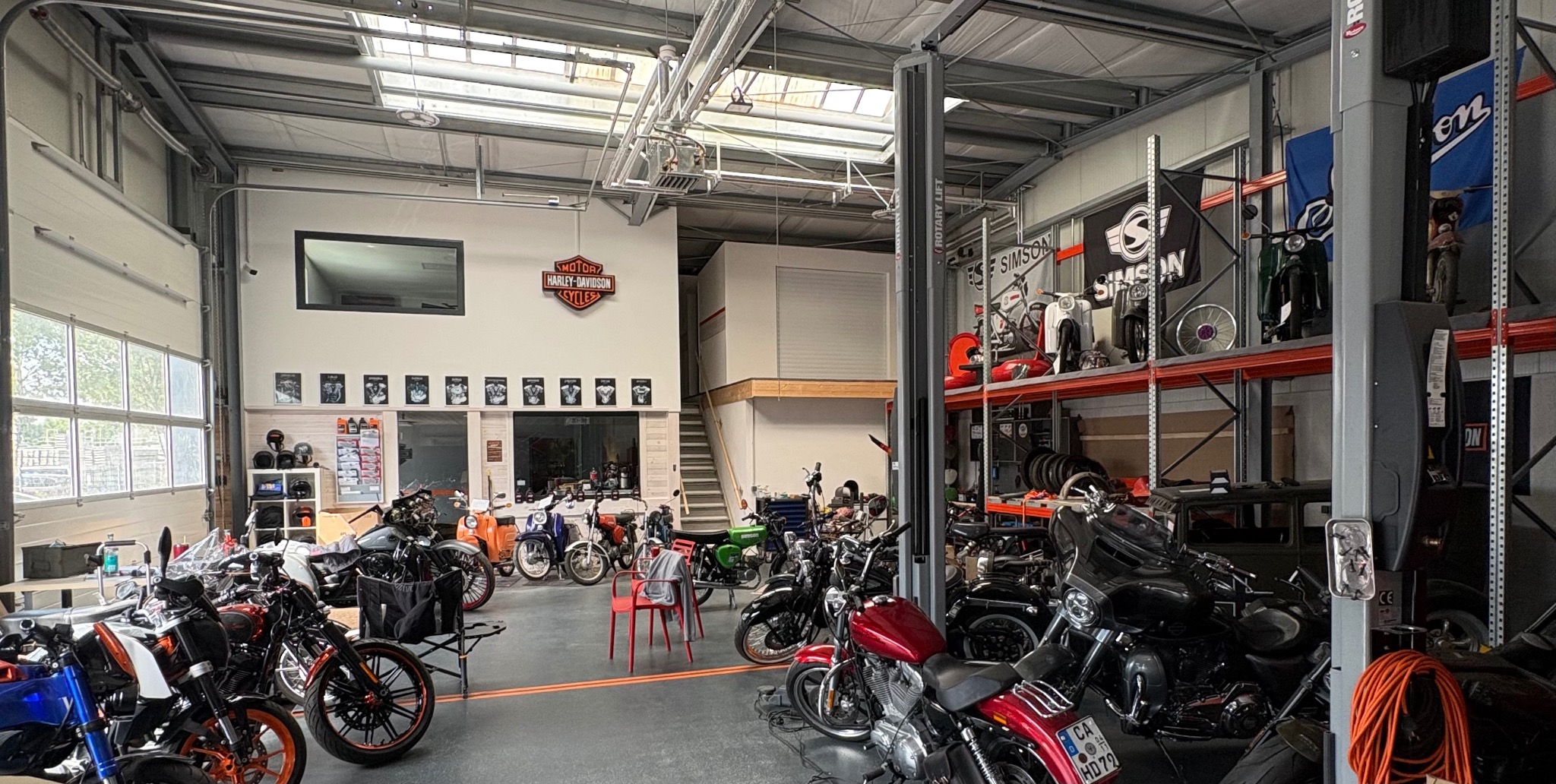 Werkstatthalle der Se-Ro ETR GmbH